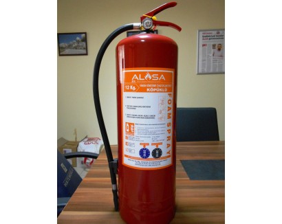 12 KG. KÖPÜKLÜ YANGIN SÖNDÜRME CİHAZI